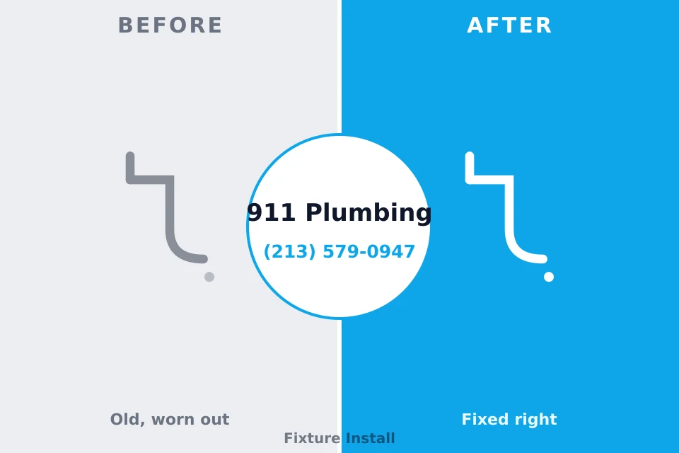 Before and after: plumbing repair Prestonsburg, KY